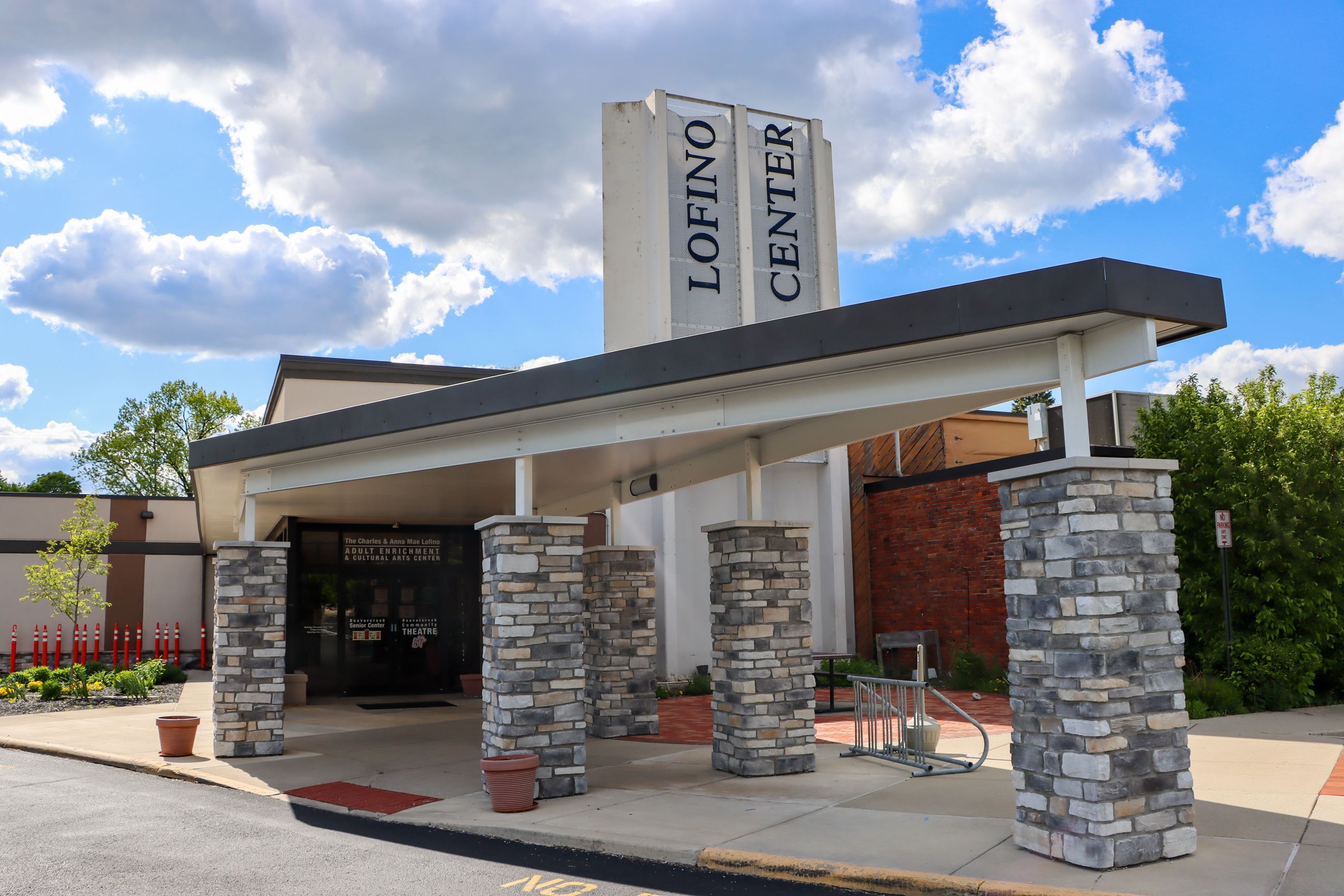 Exterior of the Beavercreek Senior Center. 