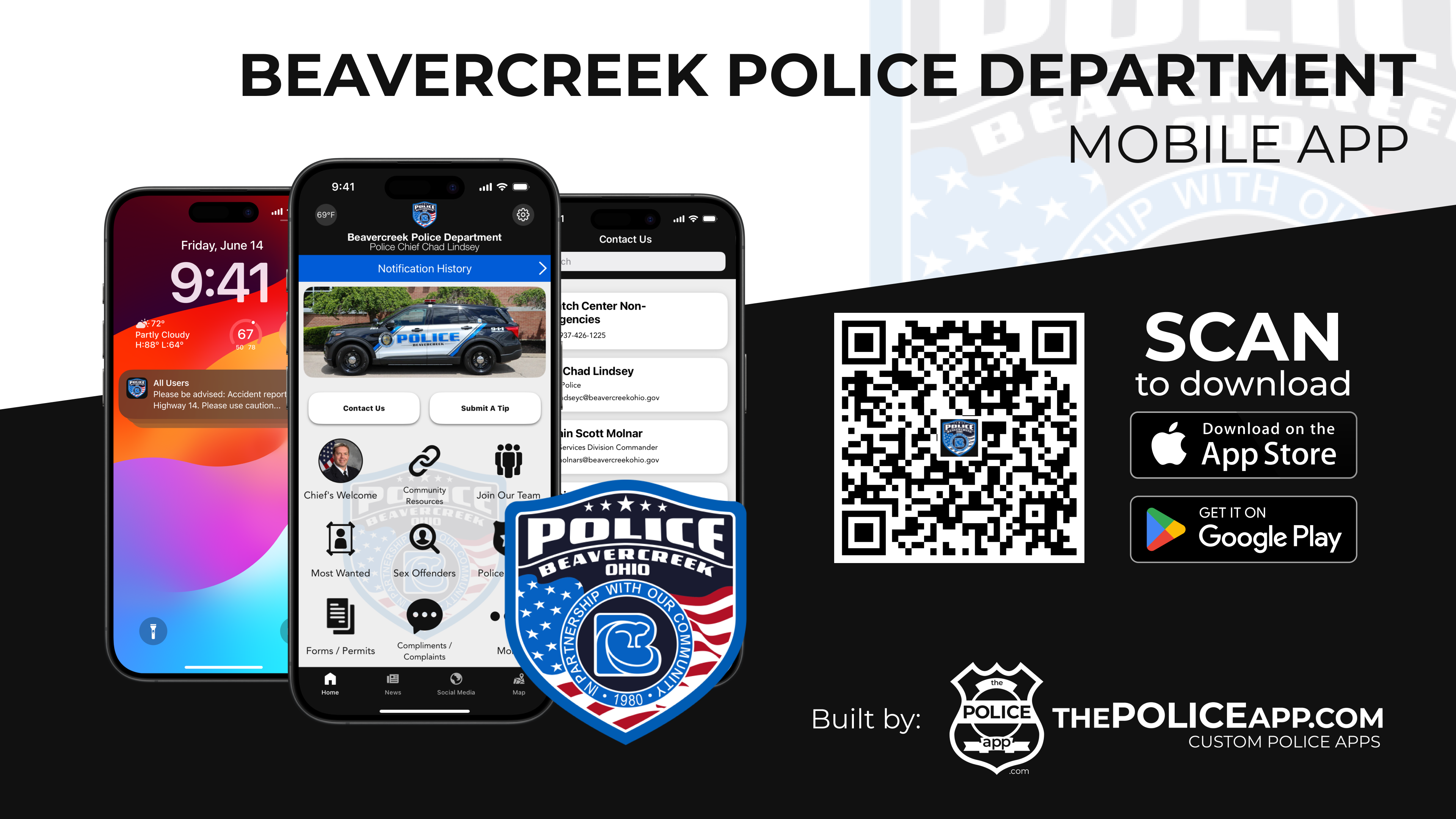 New Police App Graphic